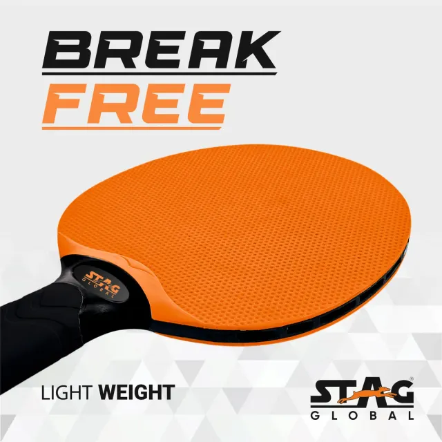 Dura Blade Table Tennis Single Racket – Stag