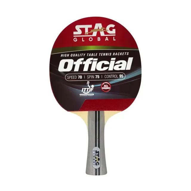 Official Table Tennis Racket – Stag