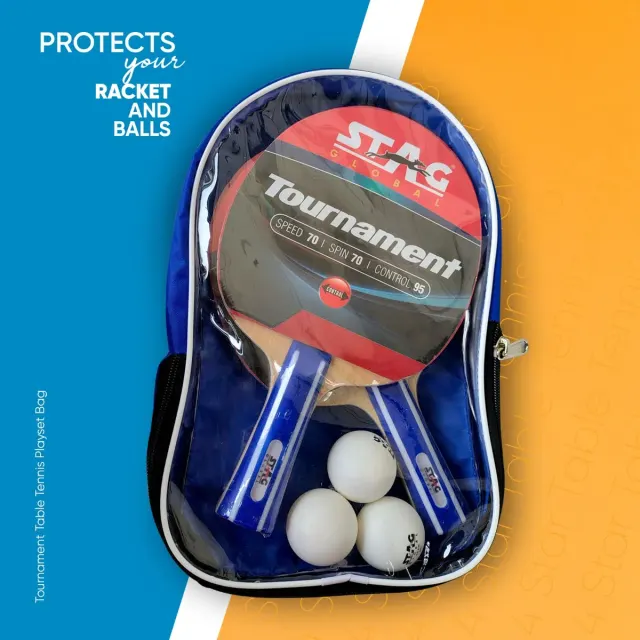 Tournament Table Tennis Playset – Stag