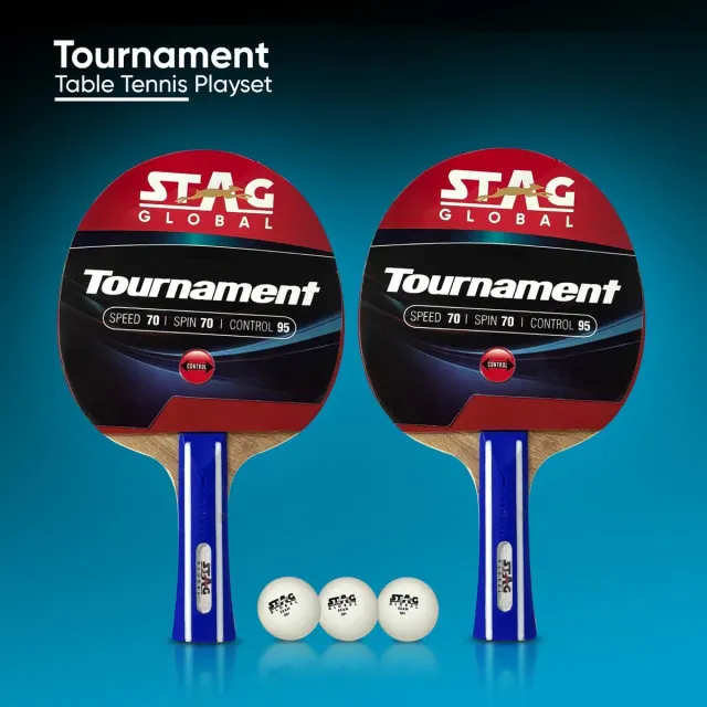 Tournament Table Tennis Playset – Stag