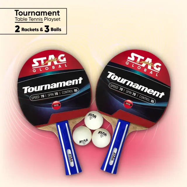 Tournament Table Tennis Playset – Stag